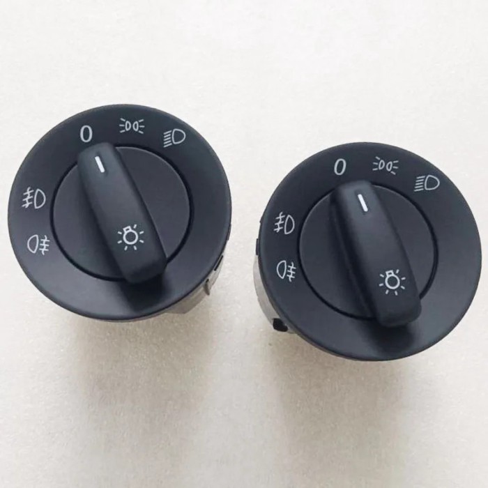 2 PCS 1K0941431Q 1K0 941 431Q Headlamp Headlight Switch for VW Caddy 2KA Passat B6 Golf 5 5M1 1K1 1