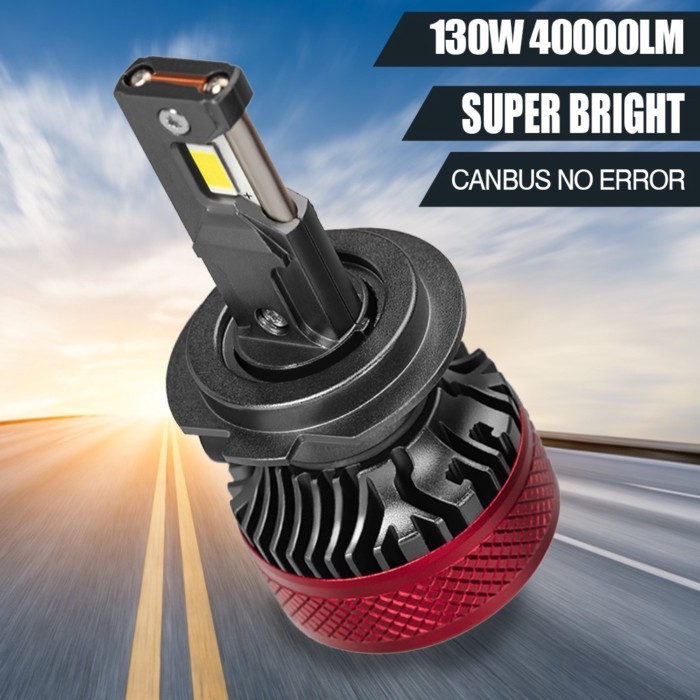 Carshark H7 Led Healight Canbus 40000Lm H1 H4 H11 Auto Bulbs 12V 130W Hb3 Hb4 Hir2 Car Lamp Turbo 6