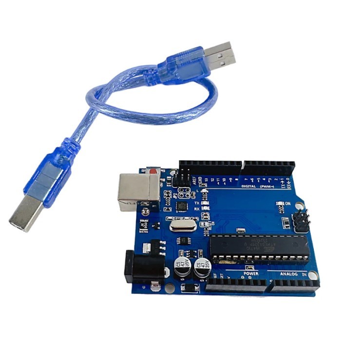 Replace UNO R3 Official Box ATMEGA16U2+MEGA328P Chip For Arduino UNO R3 Development Board + USB CAB