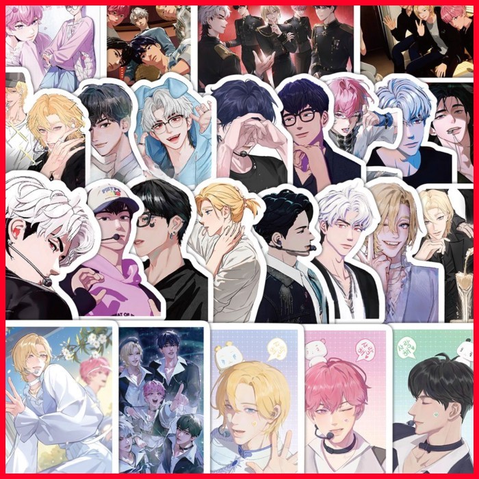 [MC] สติ๊กเกอร์ PLAVE (65 แผ่น) เสมือนหยวนผู้ชายกลุ่มสติกเกอร์ ins สไตล์มูลค่าสูงอะนิเมะตัวละครอุปกร