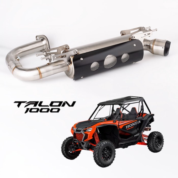 Motorcycle UTV exhaust system for Honda Talon 1000  1000x  1000R  1000X-4 2019-2024 Fox Live Valve