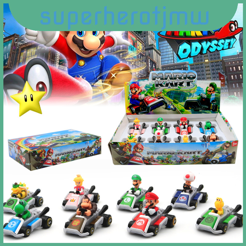 Super Party Mario Fun Collectible Gokart Kids สําหรับตัวเลข