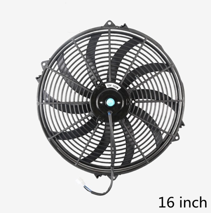16" 120w High Power Electric Car Engine Radiator Cooling Fan 12V