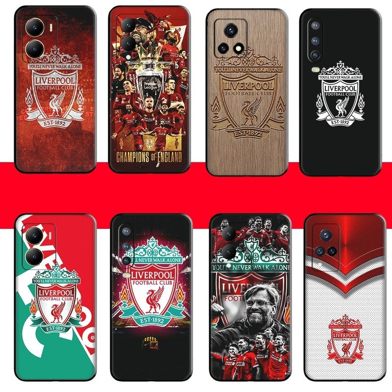 VIVO V25 5G Y35 4G Y22 Y22S Y02 4G S16 S16 Pro 5G ความเข้ากันได้ TPU Soft Shell Case Liverpool FC
