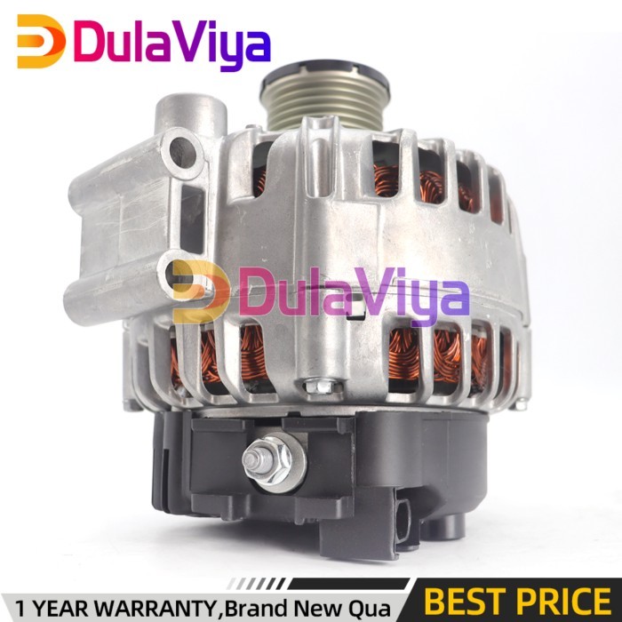 Alternator 180A 12V 6-Groove For BMW 130i 318d 320d 325i xi 330i xi 523i 525i xi 12317521178 752537