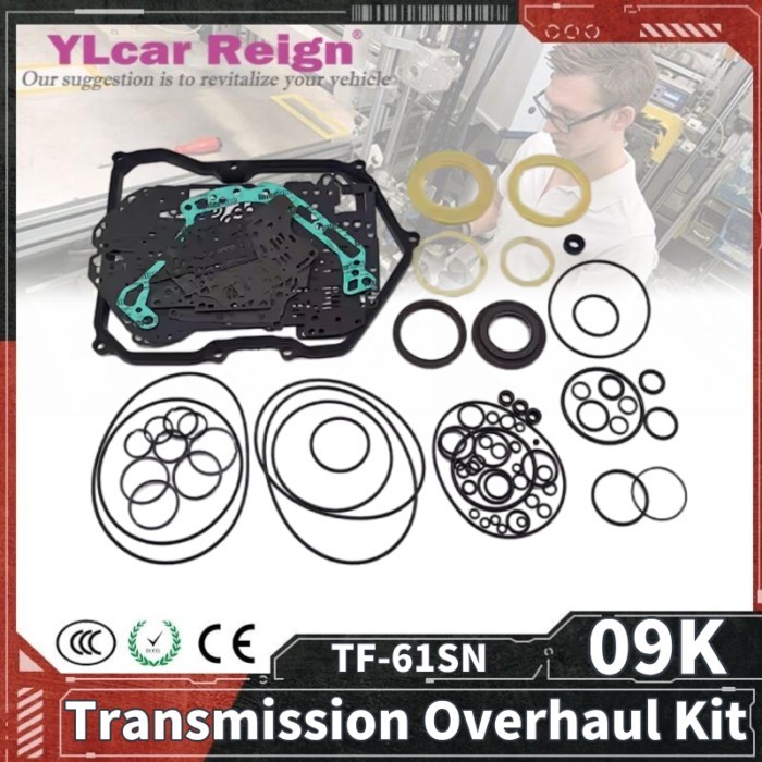 09K TF-61SN TF61SN Automatic Transmission Repair Overhaul Kit Gaskets Oil Seals For VW AUDI BMW min