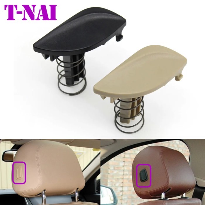 F10 F11 F01 F02 F07 E70 E71 E72 Accessories Front Seat Headrest Control Button Adjust Switch Cover