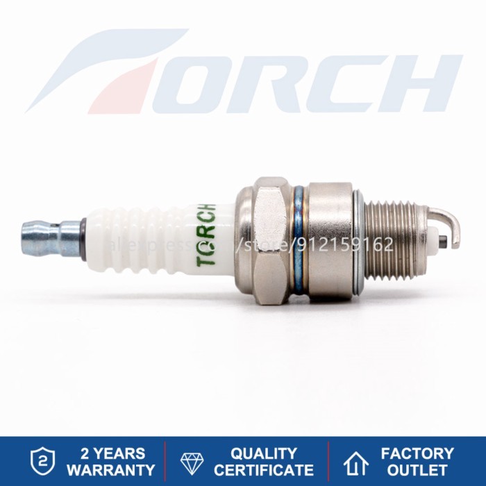 1PC nut type TORCH Spark Plug E6TC replace for BP6HS BRISK N15Y N15YC Denso W20FP W20FP-U TOYOTA 90