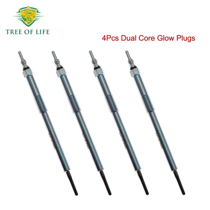 4X Glow Plugs 4.5V For Nissan Primastar NV300 Qashqai II J11 / Qashqai+2 I J10 X-Trail III 1.6 2.0