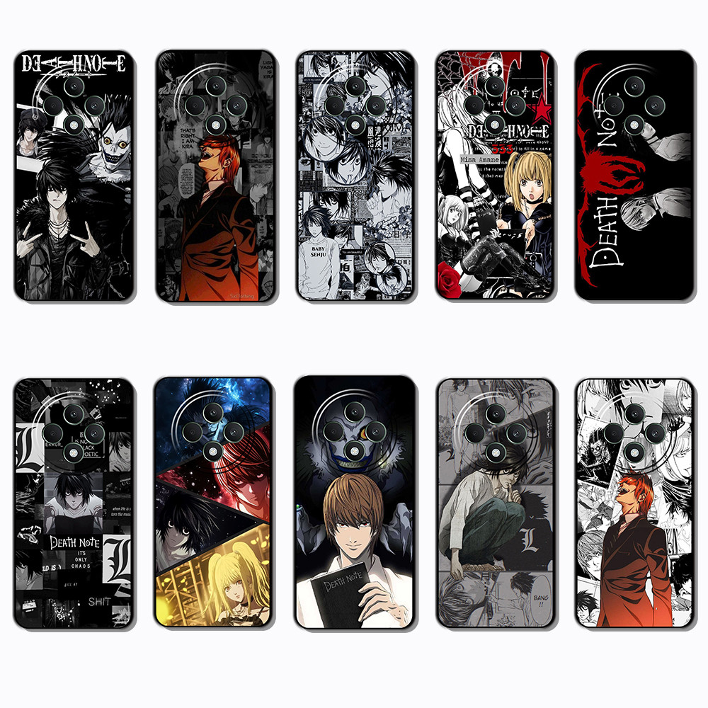 สําหรับ OPPO F5 F7 F9 F11 F25 F27 K12X R9S Death หมายเหตุขอบสีดําเต็มรูปแบบเคสโทรศัพท์ TPU | Defense