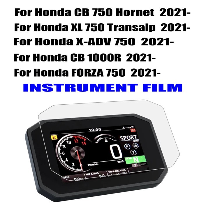 Dashboard Screen Protector For Honda Forza750 FORZA750 Forza 750 2021- Accessories Screen Protector