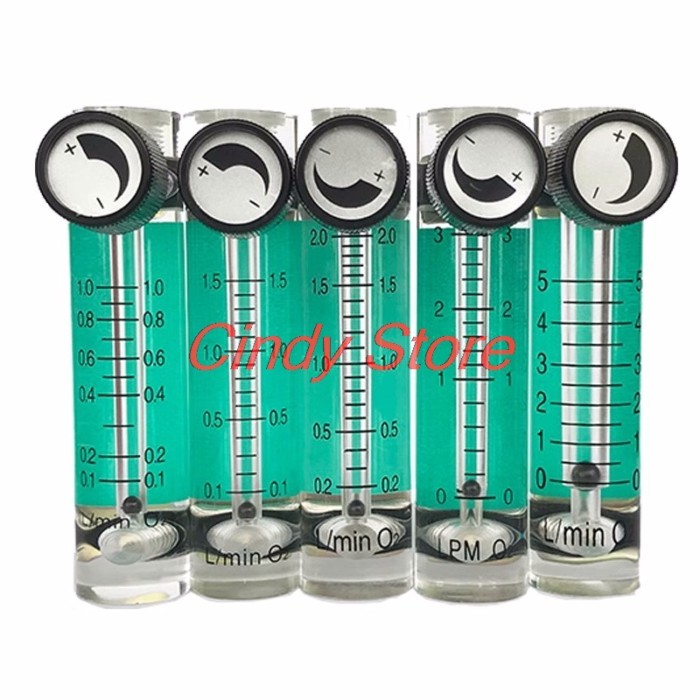 1PCS Air Oxygen Gas Flow Meter Flowmeter Caudalimetro Counter Flow Indicator O2 Oxigen Gas Meter Fl