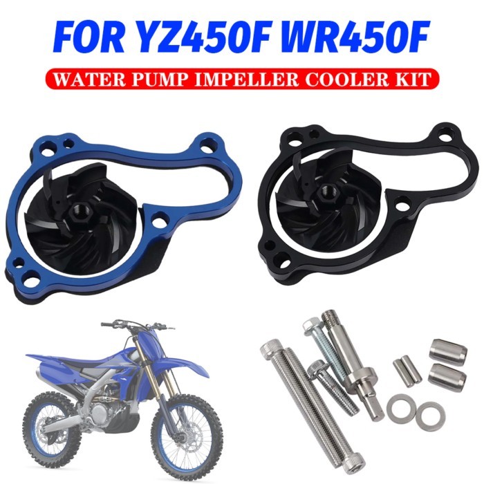 Oversized Water Pump Cooler Impeller Spacer Kit For YAMAHA YZ450f YZ450FX YZ 450 F FX WR450F WR 450