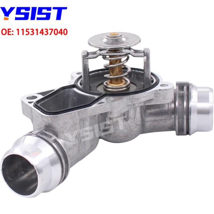 New Aluminum Thermostat Housing for BMW E46 E39 323i 325i 330i 330Ci 525i X5 X3 Z4 Z3 2.0L 2.5L 2.8
