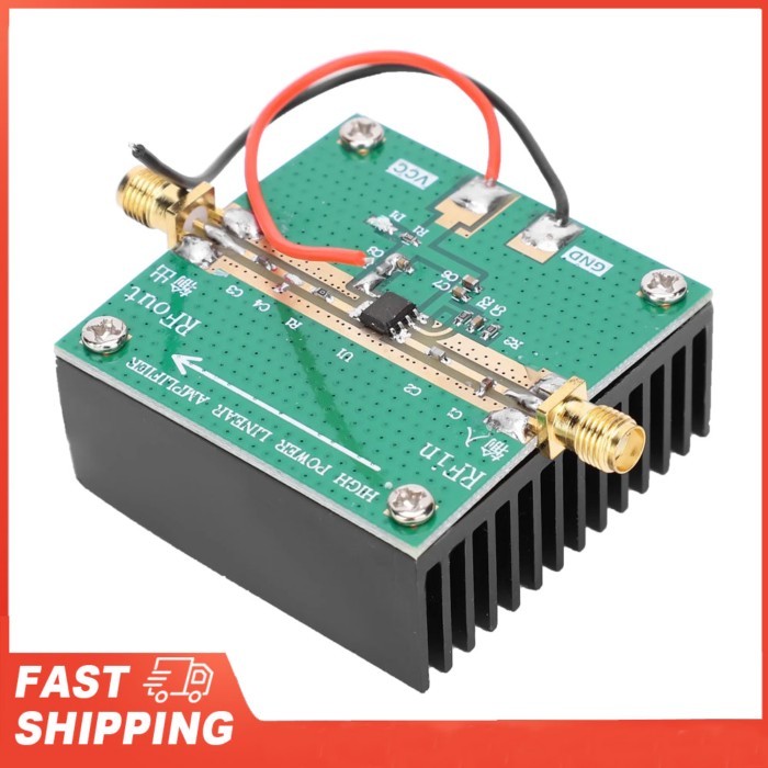1W Amplifier with Heatsink RF Power Amplifier 2.4GHZ RF Amplifier Radio Amplifier RF2126 RF Power A