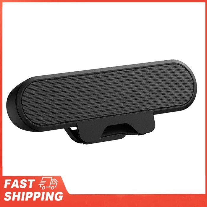 USB Computer Speaker HD Stereo PC Speakers with Volume Control Loud Wired Desktop Speakers for PC E