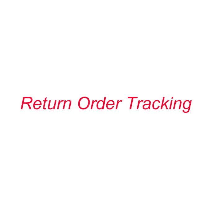 Return Order Tracking