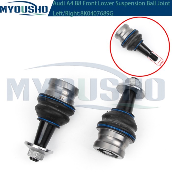 Myousho Front Lower Suspension Support Control Arm Ball Joint For Audi A4 B8 8K2 8K5 A5 8T3 A6 4G2