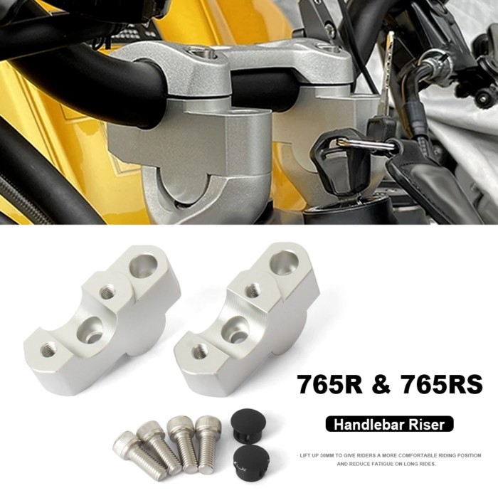New Motorcycle Accessories For STREET TRIPLE 765R Street Triple 765RS 765 R RS Handlebar Risers Mou