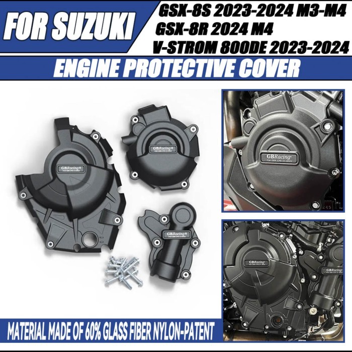 For Suzuki GSX-8S M3-M4 2023-2024 GSX-8R M4 2024 V-STROM 800DE 2023-2024 GSX8S GSX8R 2023 2024 Engi