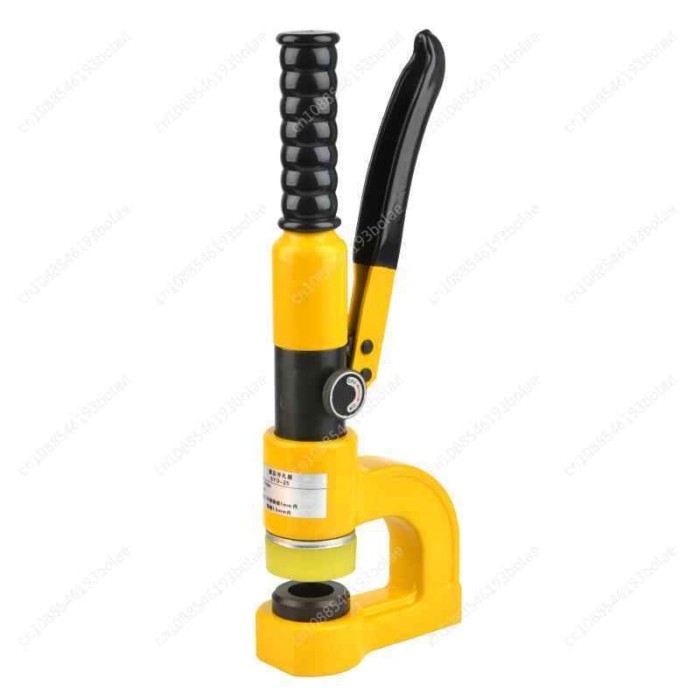 SYK-8B stainless steel hole opener 22-60mm Hydraulic Knockout Punch Driver Kit 6 Dies Steel Sheet H