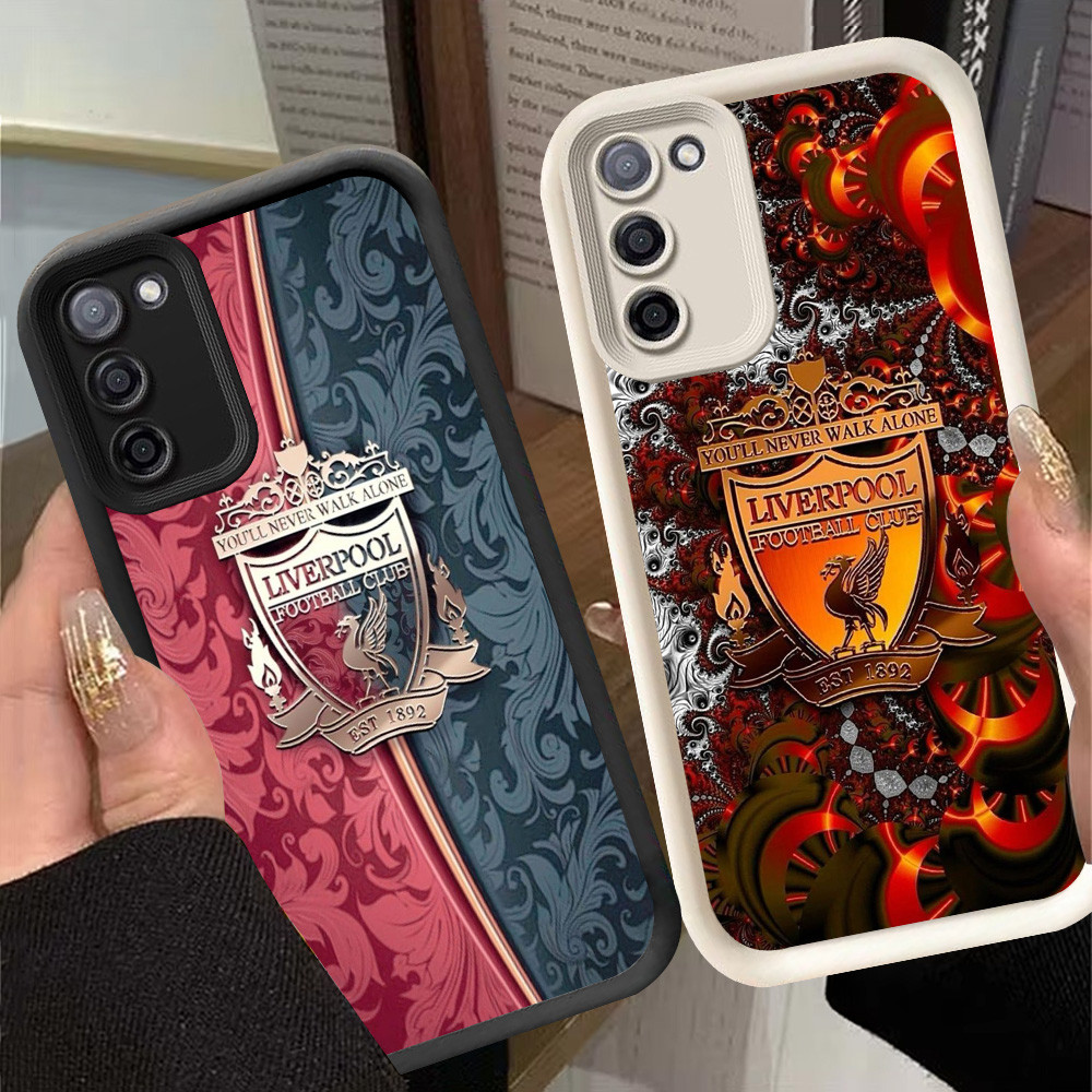 G-79 L_LIVER_POOL Casing สําหรับ OPPO A5i A5 2025 Pro 5G สีดําและสีขาว
