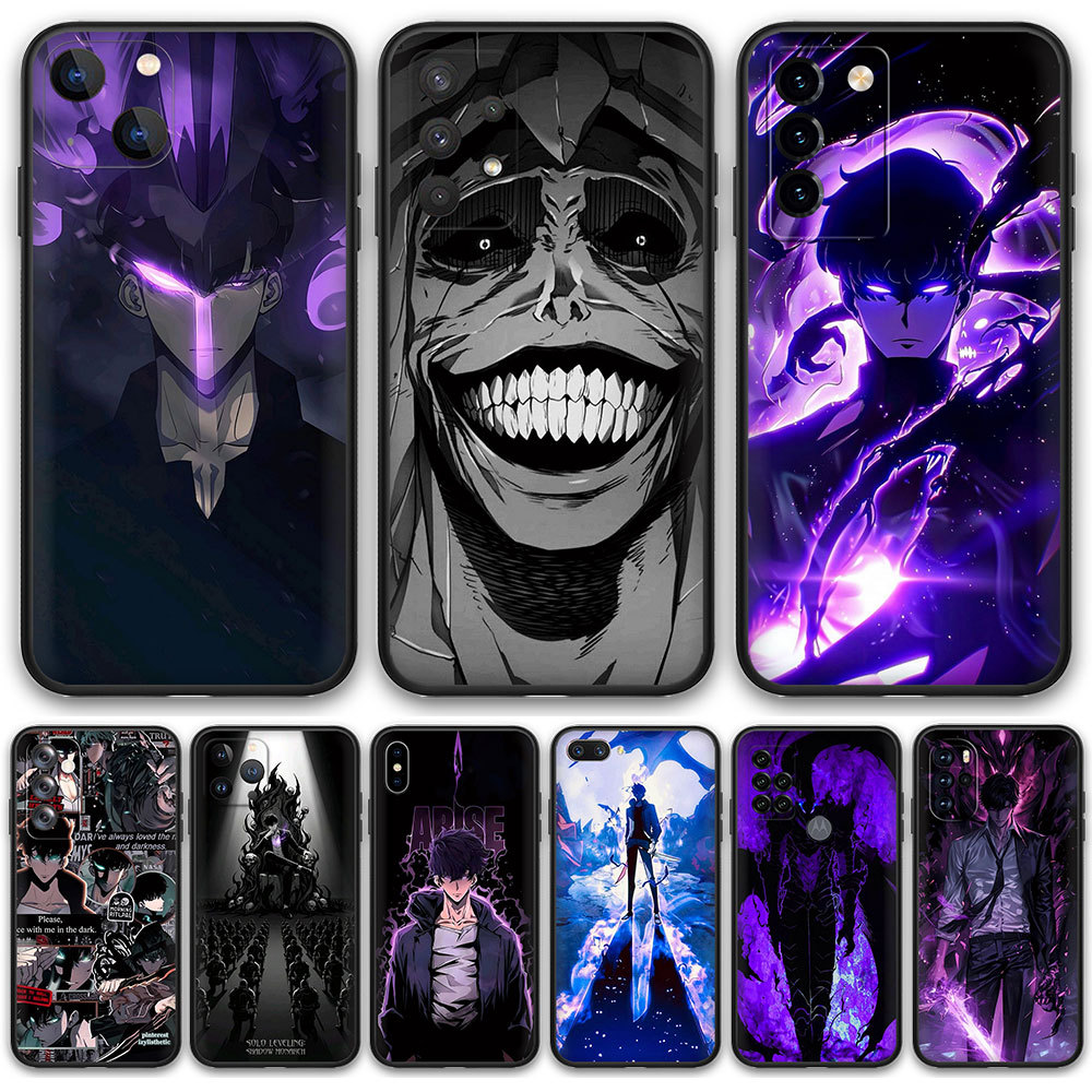 Samsung Galaxy S24 S24 FE S24Plus S24Ultra 7V3D Solo Leveling TPU Soft Silicon Phone Cover