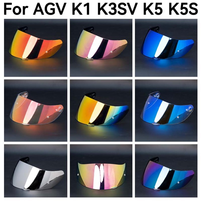 Motorcycle Helmet Visor for AGV K1 K3SV K5 Moto Helmet Shield Accessories Motorcycle Anti-scratch W