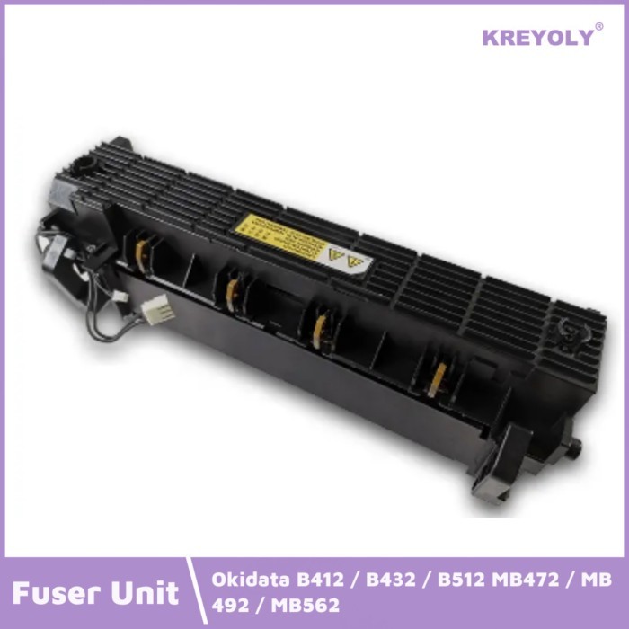 Premium Fuser Unit  for Okidata B412  B432  B512 MB472  MB492  MB562 ES5112  ES5162 fuser unit  Ref