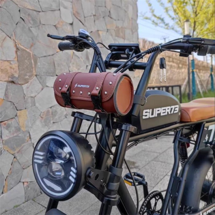 For Super73 Super 73 S1 S2 RX Electric Bicycle Waterproof Front and Rear Hanging Side Retro Tool Ba