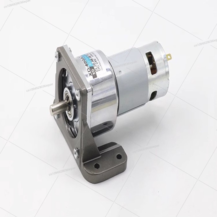 12V/24V Micro Motor High Torque Adjustable Speed Motor Slow Speed DC Motor XD-60GA775 DC Gear Motor