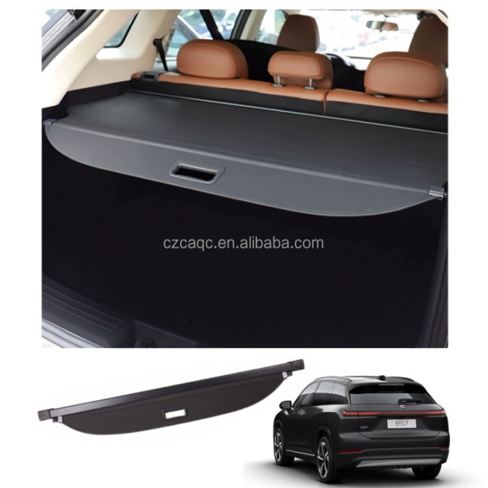 New Electric Cars Rear Luggage Privacy Shade  Curtain Cargo  Cover For NIO ES7 EC7