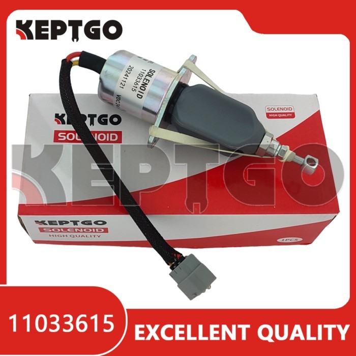 VOE11033615 11033615 Stop Solenoid Valve 24V Fit For Volvo L50C L180 L50B Wheel Loaders 6785-5221