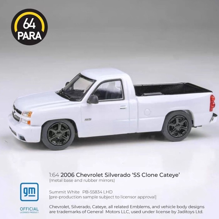 PARA64 1/64 Chevrolet Silverado 06 Chevrolet Silverado Pickup Model