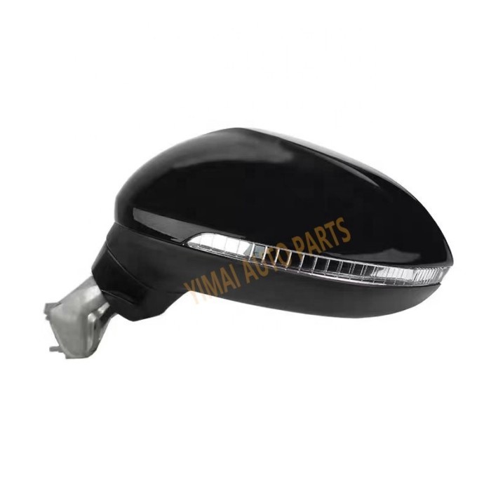 For VW Passat Car Parts Black Wing Door Mirror For VW Volkswagen Passat B6 B7 B8 2007 2008 2009 201
