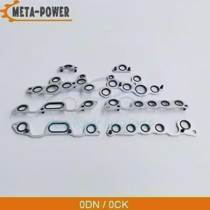 2Sets 0DN 0CK 0CJ DSG Automatic Transmission Valve Body Seal Gasket Gearbox Valve Body Spacer Gaske