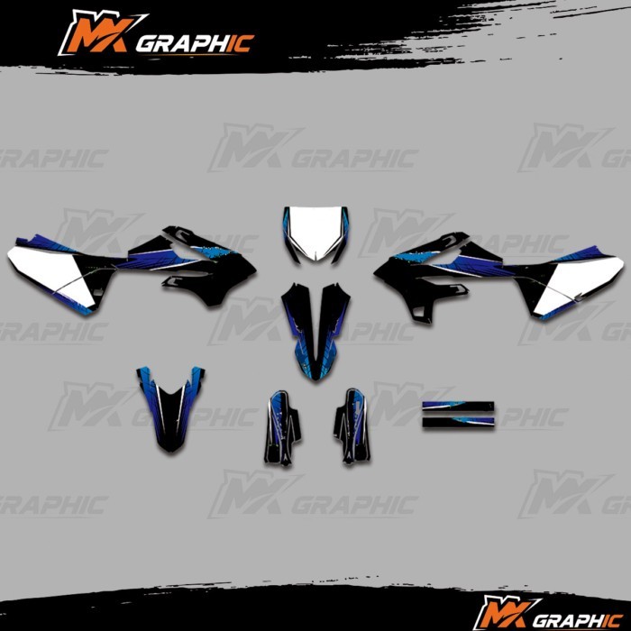 Graphics Kit For Yamaha YZ85 2022 2023 2024 2025 Motorcycle Sticker Decals DECO