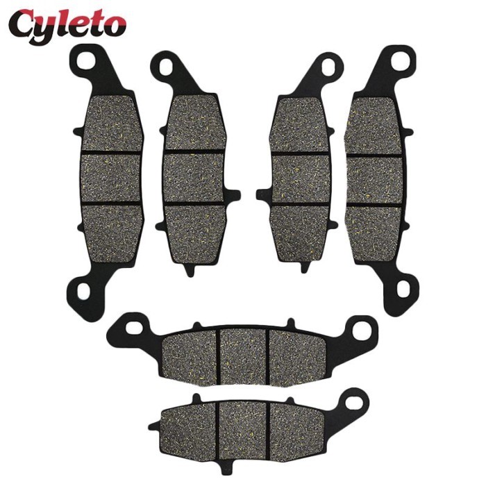 Motorcycle Front Rear Brake Pads for Kawasaki ZR7 ZR7S ZR750 KZ1000 Police Vulcan Nomad VN 1500 160