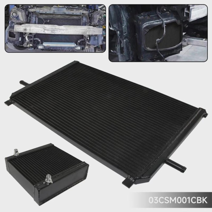 Aluminum Tuning Front +Side Mounted Radiator for Mercedes GLA45 AMG AMG A 45 CLA 45 2013-2018 2.0L