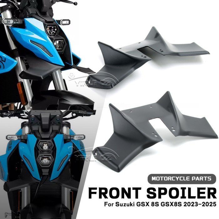 For SUZUKI GSX-8S GSX 8S GSX8S Sport Naked Downforce Spoilers Winglet Wing Deflector Motorcycle Fro