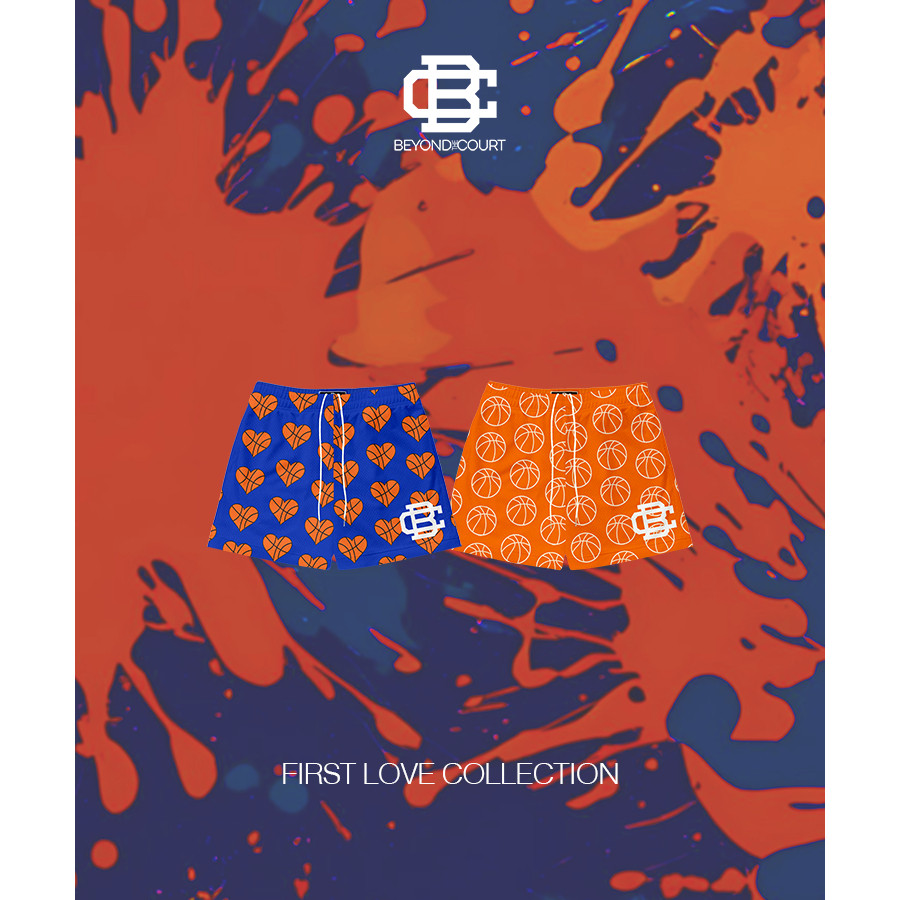 FIRST LOVE "LOGO" Mesh Shorts Collection