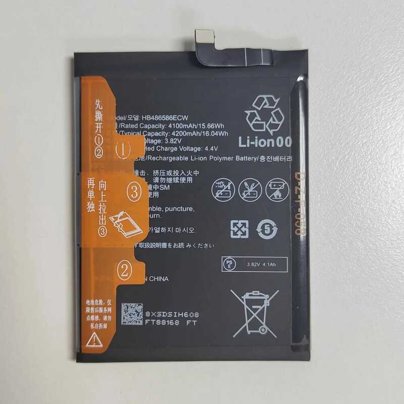 ▥ 4200Mah Hb486586ecw Battery For Huawei P40 Lite 4G Jny-L01a Jny-L02a Jny-Lx1 Jny-Lx2 Jny-L21a