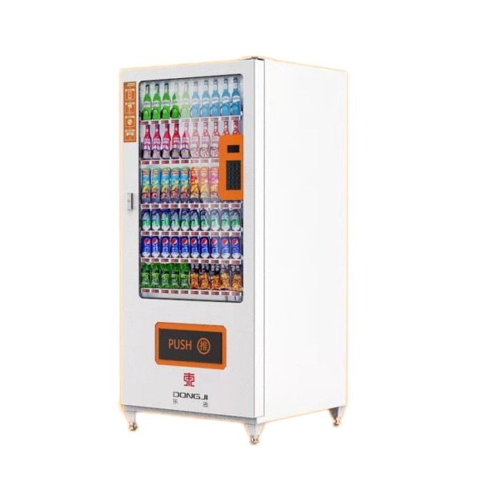 Coin Function Candy Snack Commercial Machine Drinking Smart Vending Machine