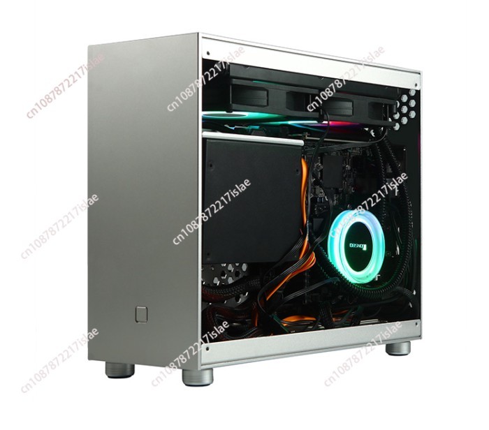 SKTC S02 portable 12L all aluminum game case ITX small host SFX power supply customizable theme dec