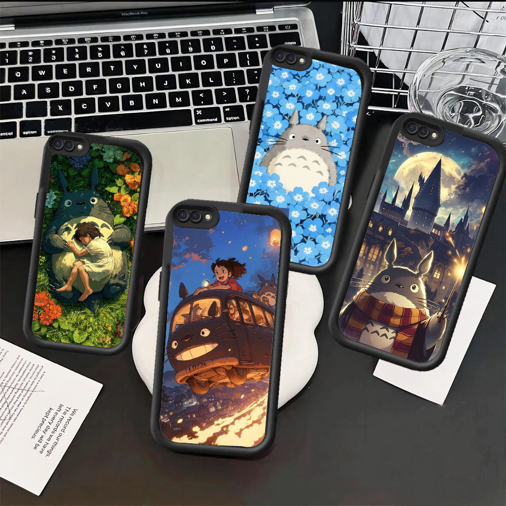 WC19 My Neighbor Totoro เคสสําหรับ Hp ชุบ OPPO Reno 2 8Z 9i 7Z 8 7 8T Pro Lite 5G วัสดุ TPU