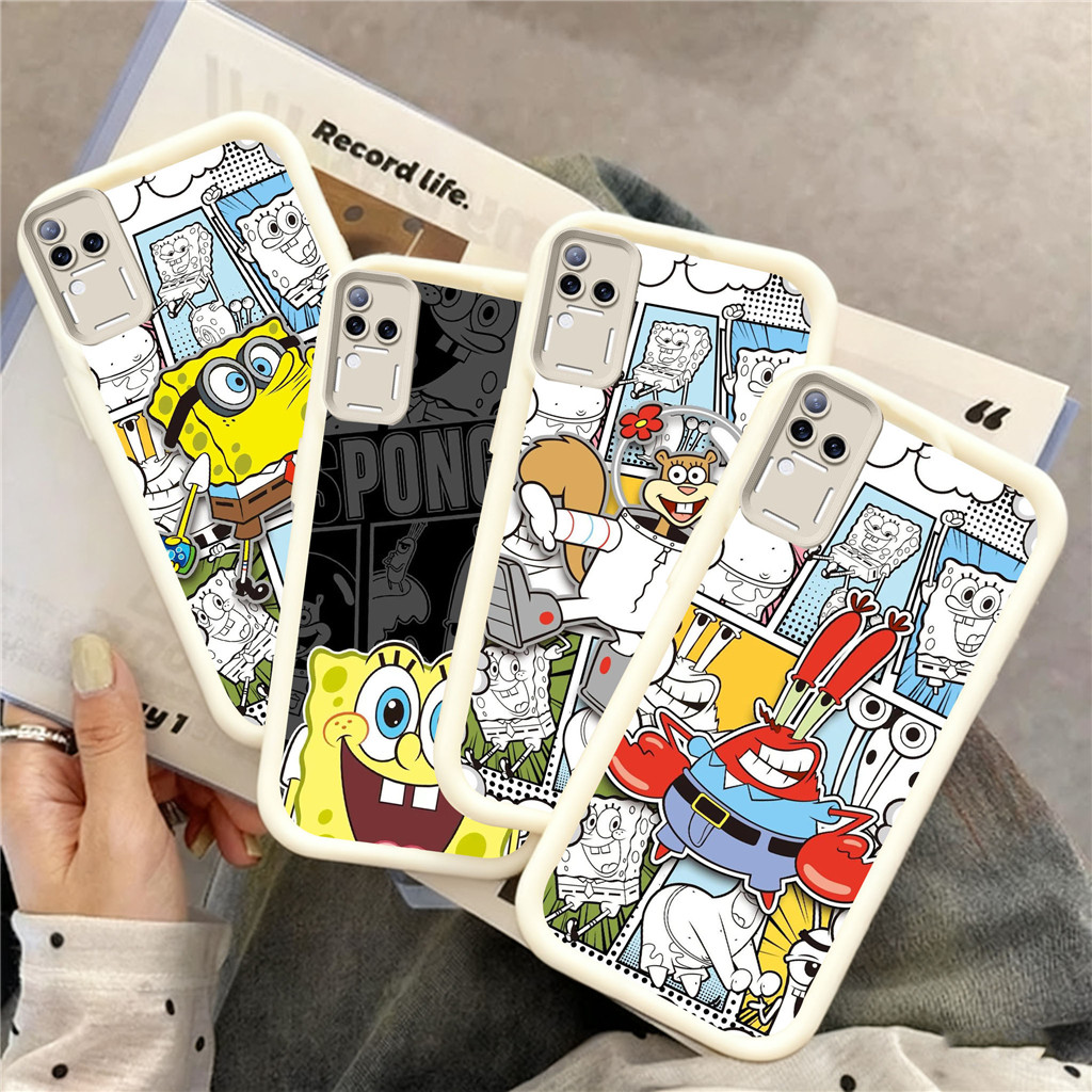 WC43 SpongeBob SquarePants เคสสําหรับ Hp ชุบ VIVO Y200e Y01 Z1 V40 Y33 Y53S Y51S Y200 Y19S Y51A Y300