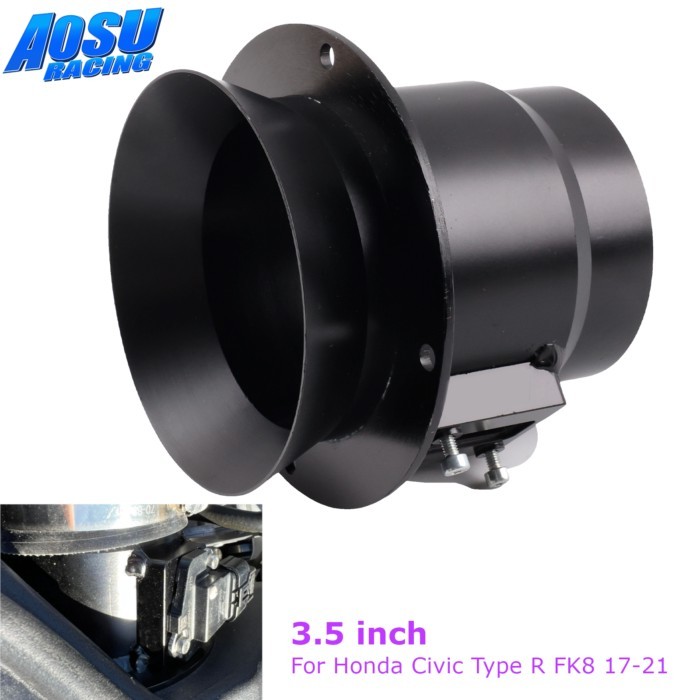 Type R MAF Housing Conversion Kit 3.5" Air Intake System For Honda Civic FK8 17-21 Engine Parts