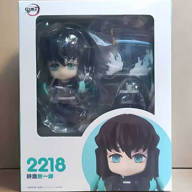Demon Slayer รูป Nendoroid Tokito Muichiro 2218 Ganlu Temple Mili 2217 เครื่องประดับนินจาผีเสื้อ