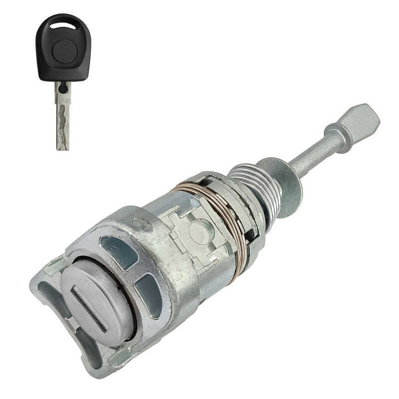 เหมาะสําหรับ 04-15 Volkswagen Touran ด้านซ้ายประตูล็อคกระบอก Touran สวิทช์รถยนต์ล็อคกระบอก 1T0837167