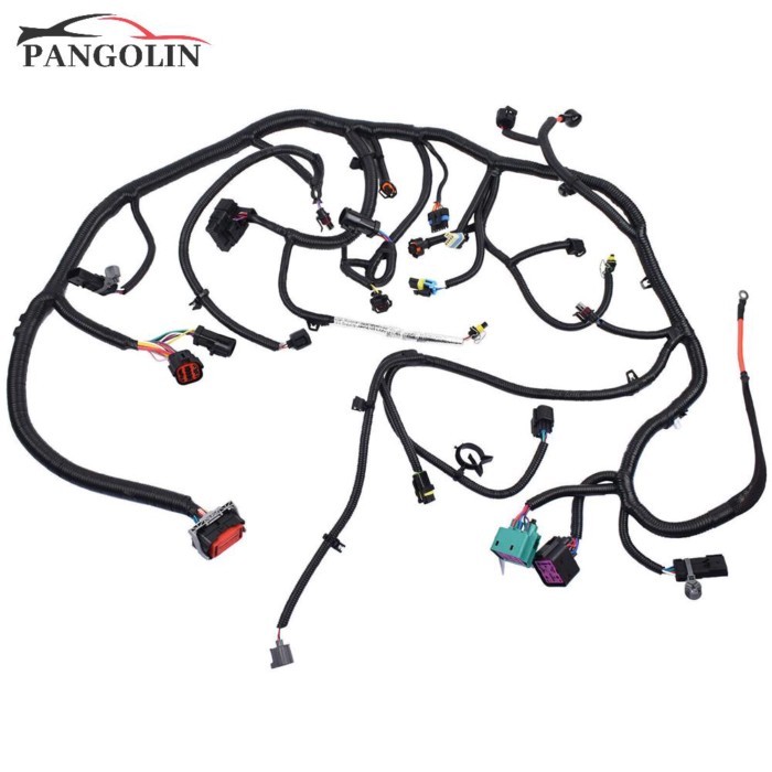 4C3Z-12B637-CA, 4C3Z12B637CA Engine Wiring Harness for 2004 Super Duty Ford 6.0L AFTER 9/23/03